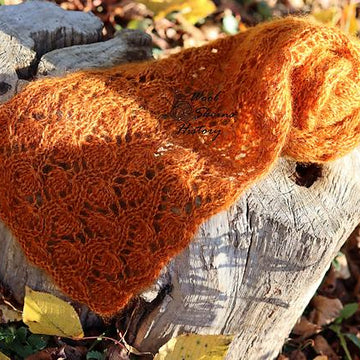 Lace Leaves Scarf