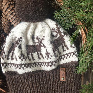 Moose braun hat