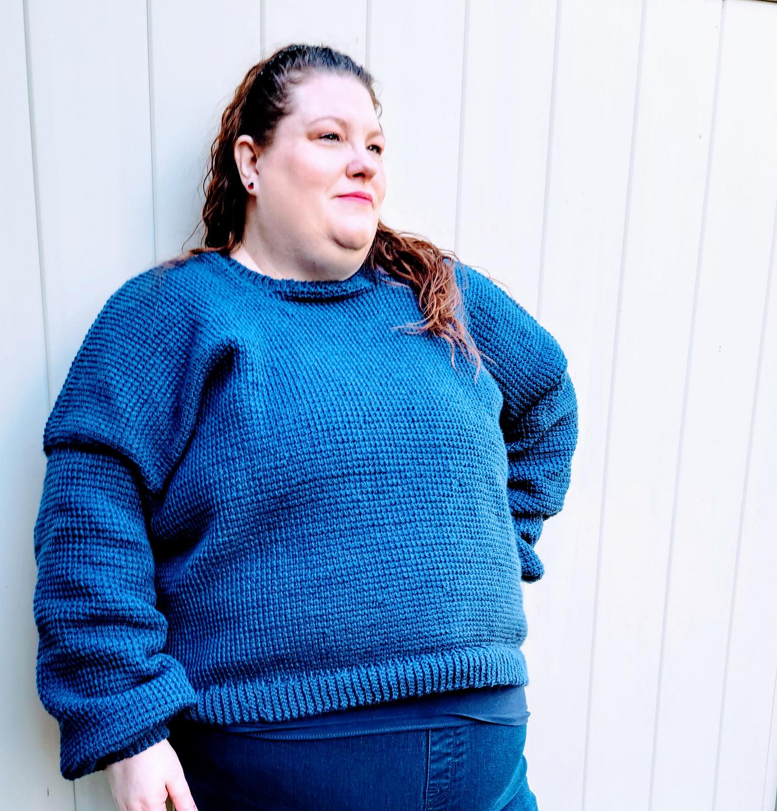 Wanderung Pullover: Tunisian Crochet