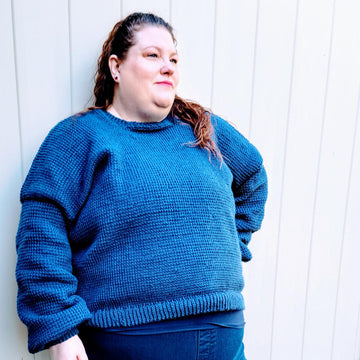 Wanderung Pullover: Tunisian Crochet