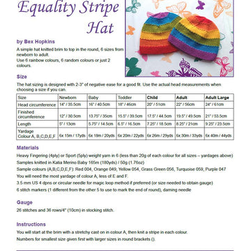 Equality Stripe Hat