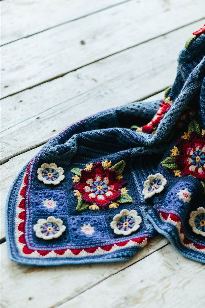 Stylecraft Indigo Dreams Crochet Along by Jane Crowfoot