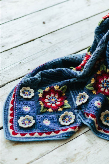 Stylecraft Indigo Dreams Crochet Along by Jane Crowfoot