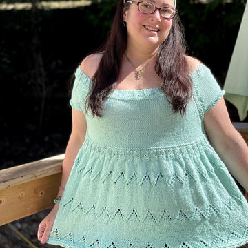 The Deni Babydoll top