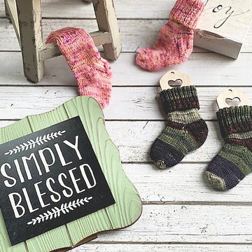 Simply Blessed Baby Sock