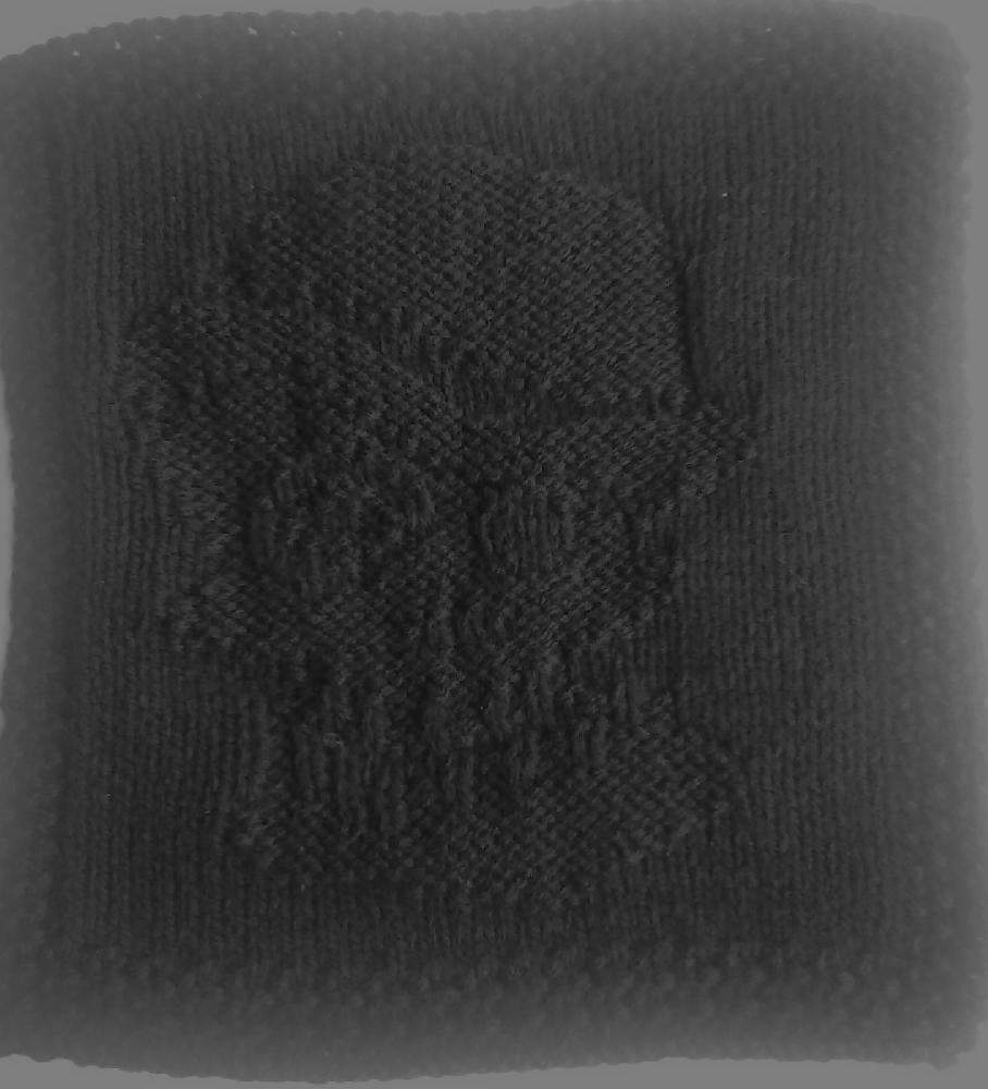 Bonejangles Knitted Dishcloth Pattern