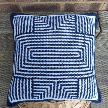 Stars & Stripes Mosaic Cushion Pillow Cover