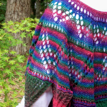Multi-faceted Shawl (knit in the round)