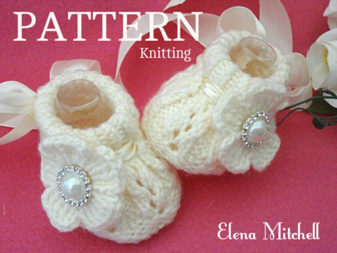 Baby Shoes PATTERN Newborn Girl