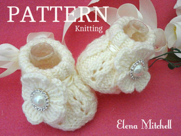 Baby Shoes PATTERN Newborn Girl