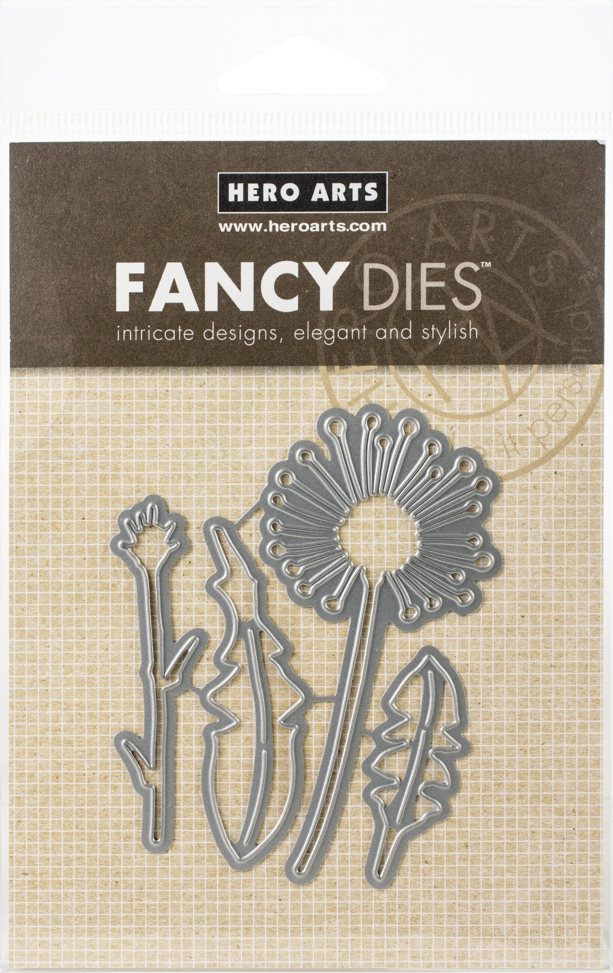 Hero Arts Fancy Dies - Dandelion & Leaves