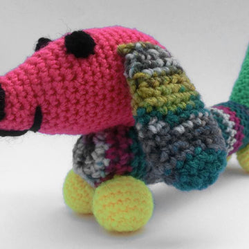 Crochet Dachshund Dog