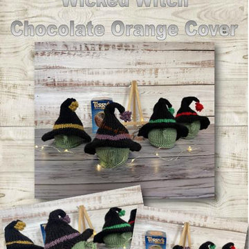 Wicked Witch Chocolate Orange Cover Knitting Patter n