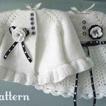 Newborn Baby Girl Clothes Baby Jacket Baby Dress PATTERN
