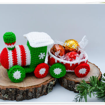 Crochet Christmas Train