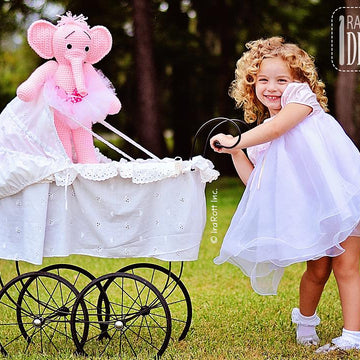 Josefina & Jeffery Elephants Amigurumi Toy
