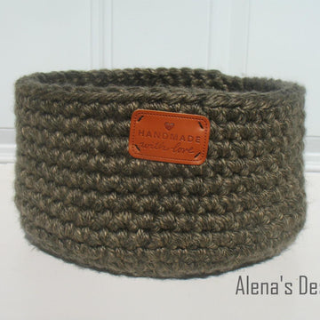 Easy Crocheted Baskets