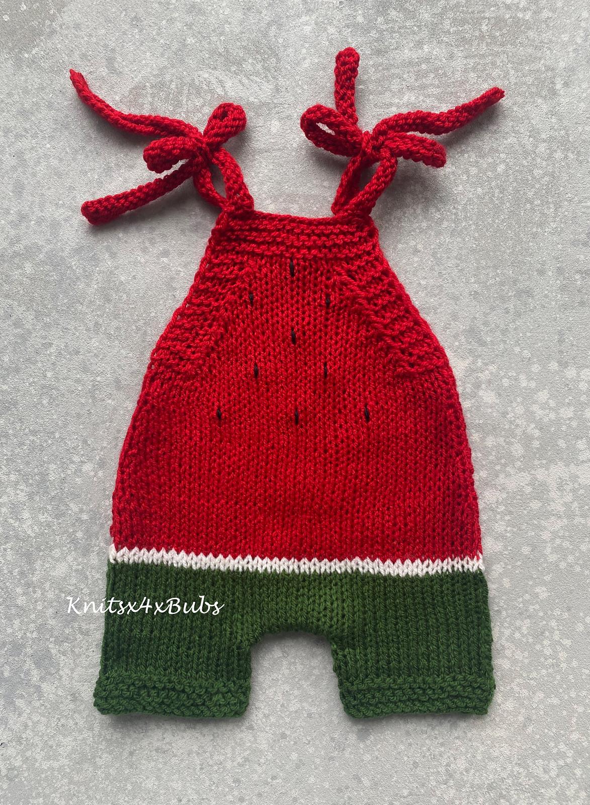Watermelon Baby Romper
