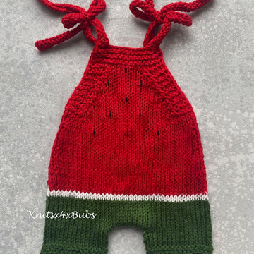 Watermelon Baby Romper