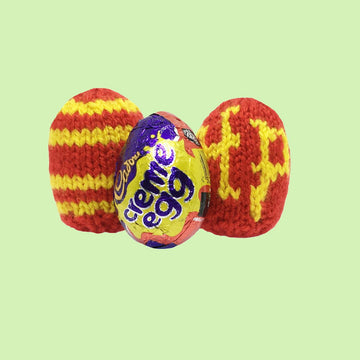 Kinder / Cream egg cosies-Harry potter style