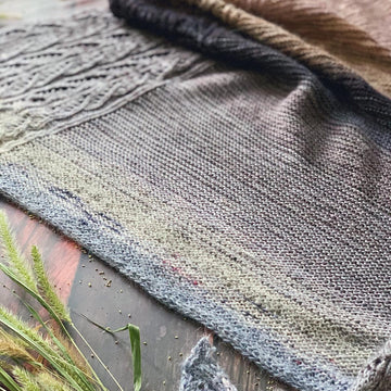 Delicate Blush Shawl