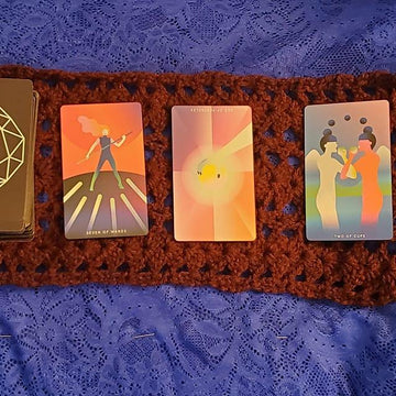Rebel Altar Cloth/Tarot Deck Holder