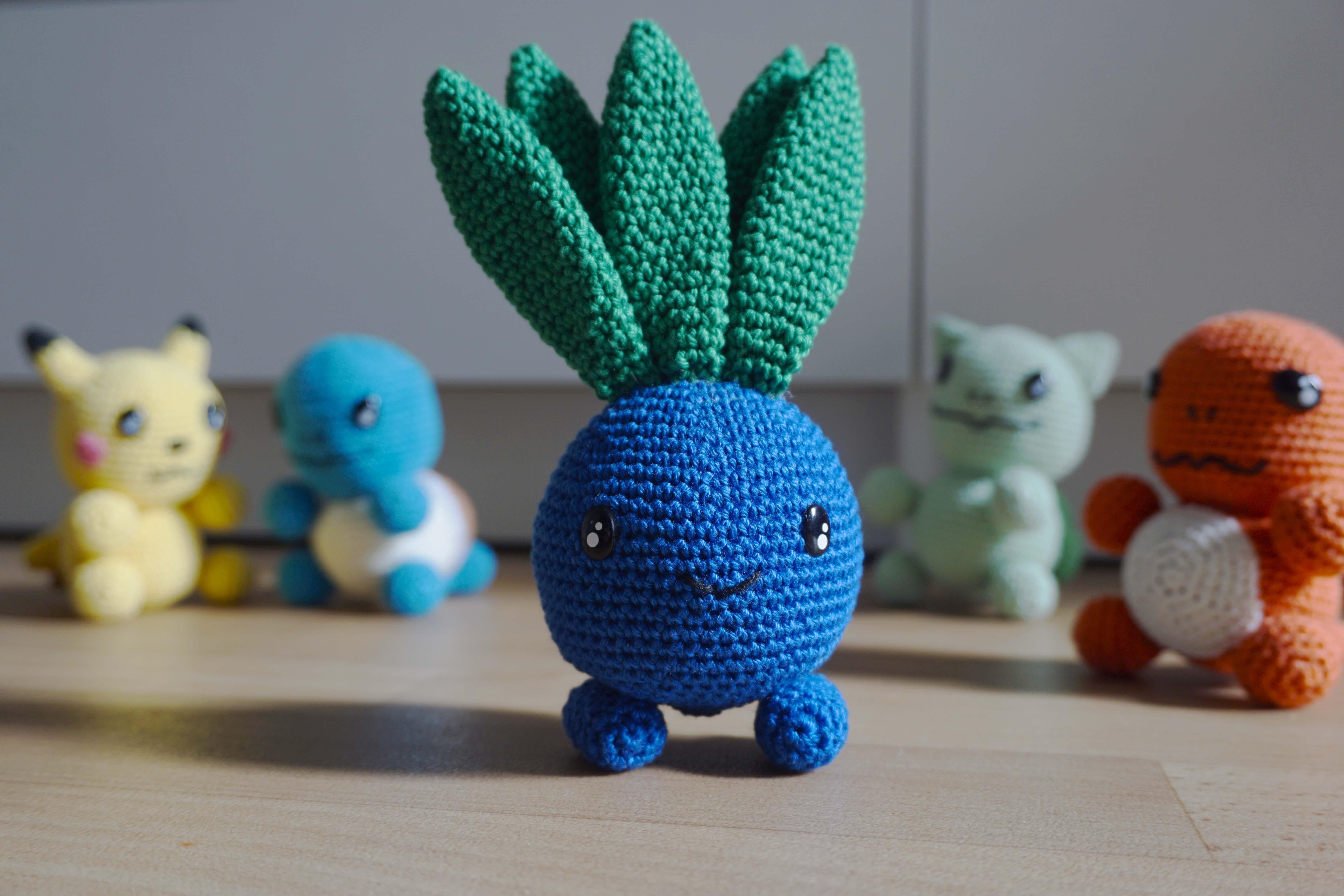 Häkelanleitung Pokémon Baby Myrapla