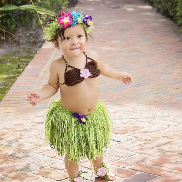 Hula Girl / Luau Set Newborn-Teen