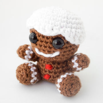 Mini Gingerbread Man Crochet Pattern
