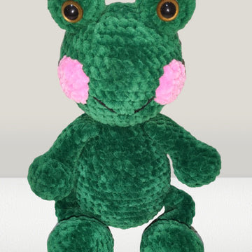 Crochet frog pattern, kawaii frog, animal crochet pattern, amigurumi frog crochet pattern PDF