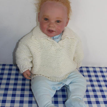 Baby Garter Stitch Sweater