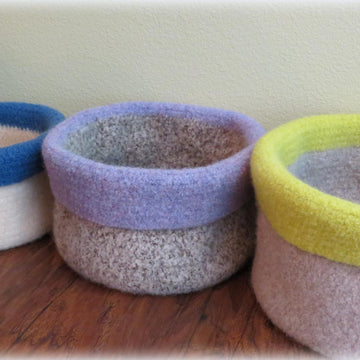 Nesting Felted Basket