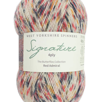 West Yorkshire Spinners Signature 4ply Butterflies