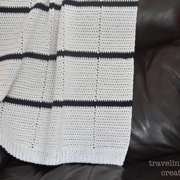 Nantucket Nautical Baby Blanket