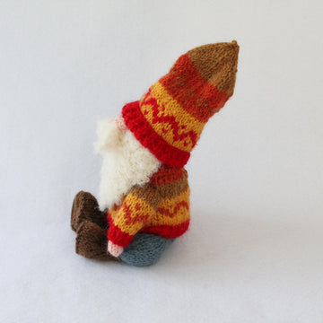 Autumn Gnome with Squirrel