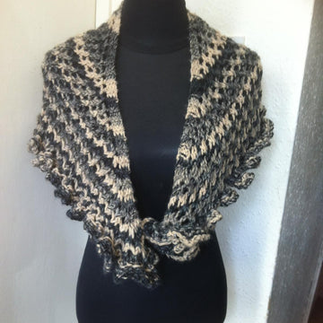 Ruffled Shawl