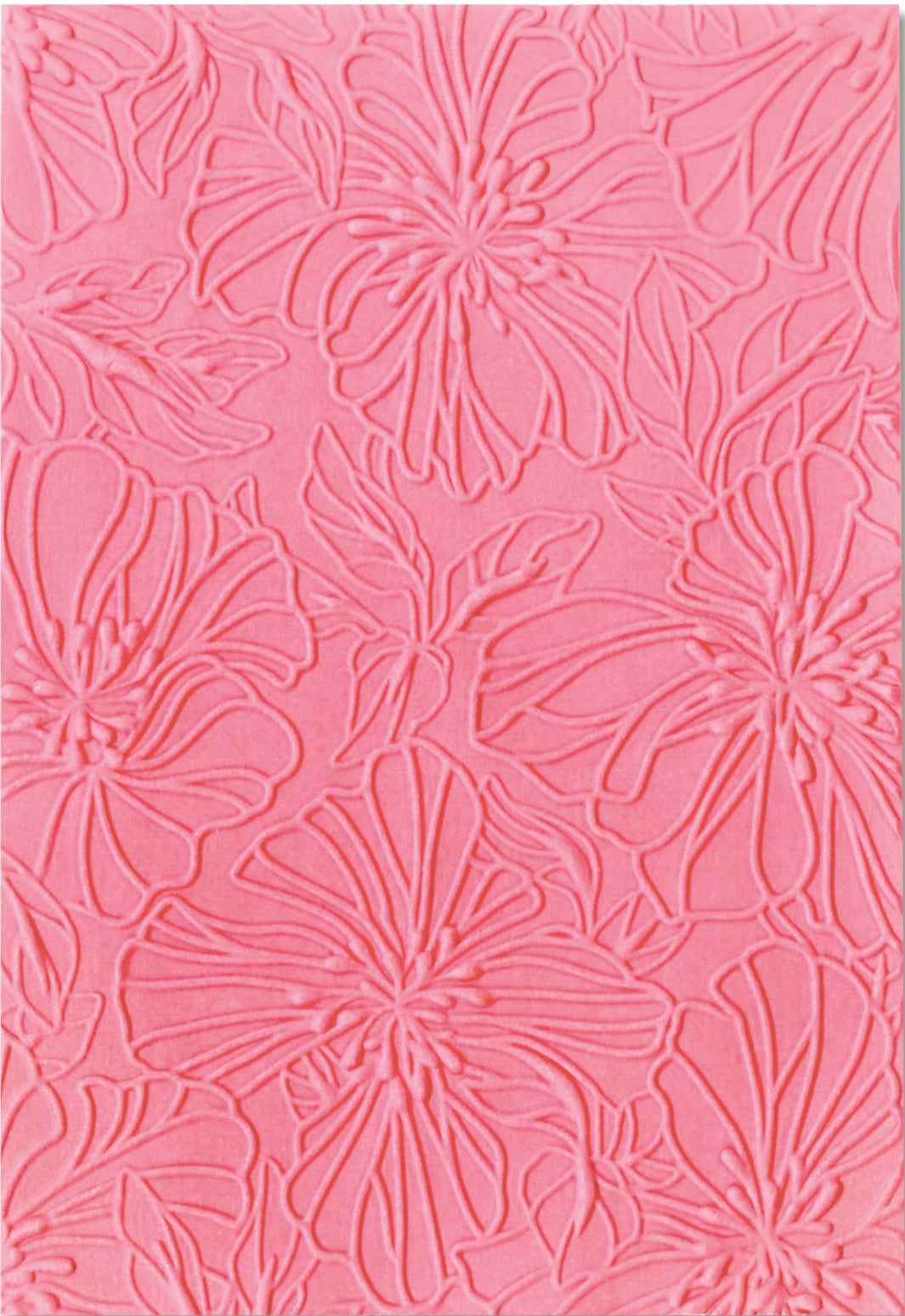 Sizzix 3D Impresslits Embossing Folder By Courtney Chilson - Azaleas