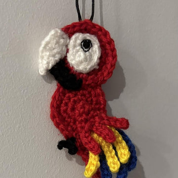 Macaw Parrot Applique