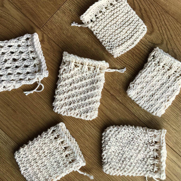 Six Ways Soap Saver Sack