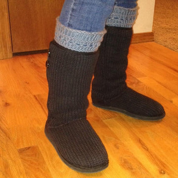 Stitch and Lace Boot Topper