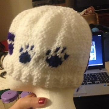 Save A Dog Knitted Hat