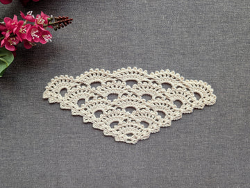Triangle Crochet Shawl #49