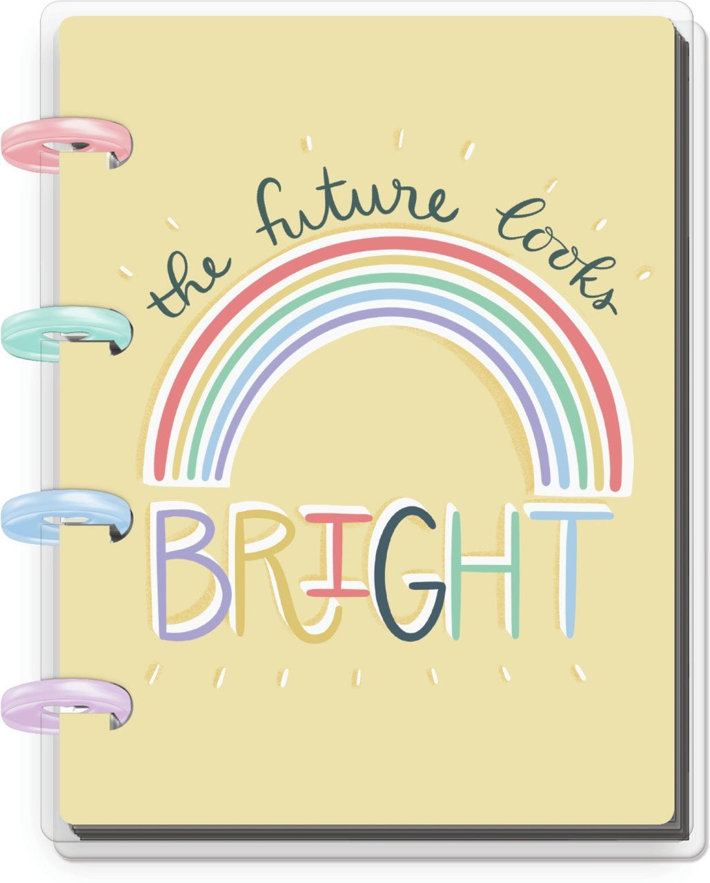 Happy Planner Micro Memo Book W/60 Sheets - Future Looks Bright (stonger Together)