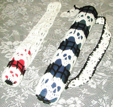 Creepy Skulls Yoga mat Bag and Water Bottle  Carrier