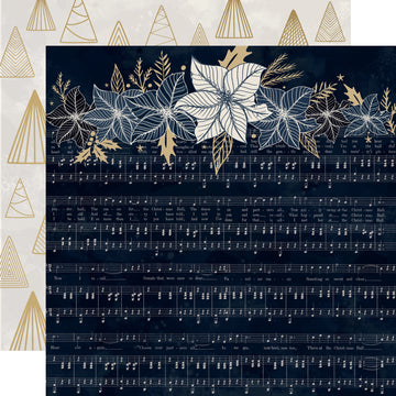 Kaisercraft Starry Night Double-Sided Cardstock 12"X12" 10/Pkg - Glowing