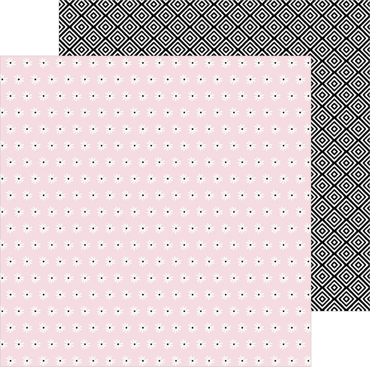 American Crafts Jen Hadfield Hey, Hello Double-Sided Cardstock 12"X12" 25/Pkg - Loves Me