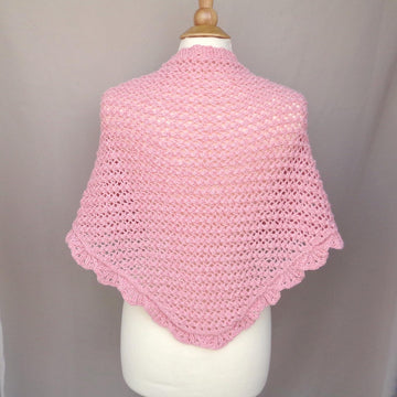 Peach Blossoms Shawl