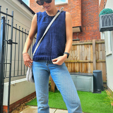 Simple sweater vest