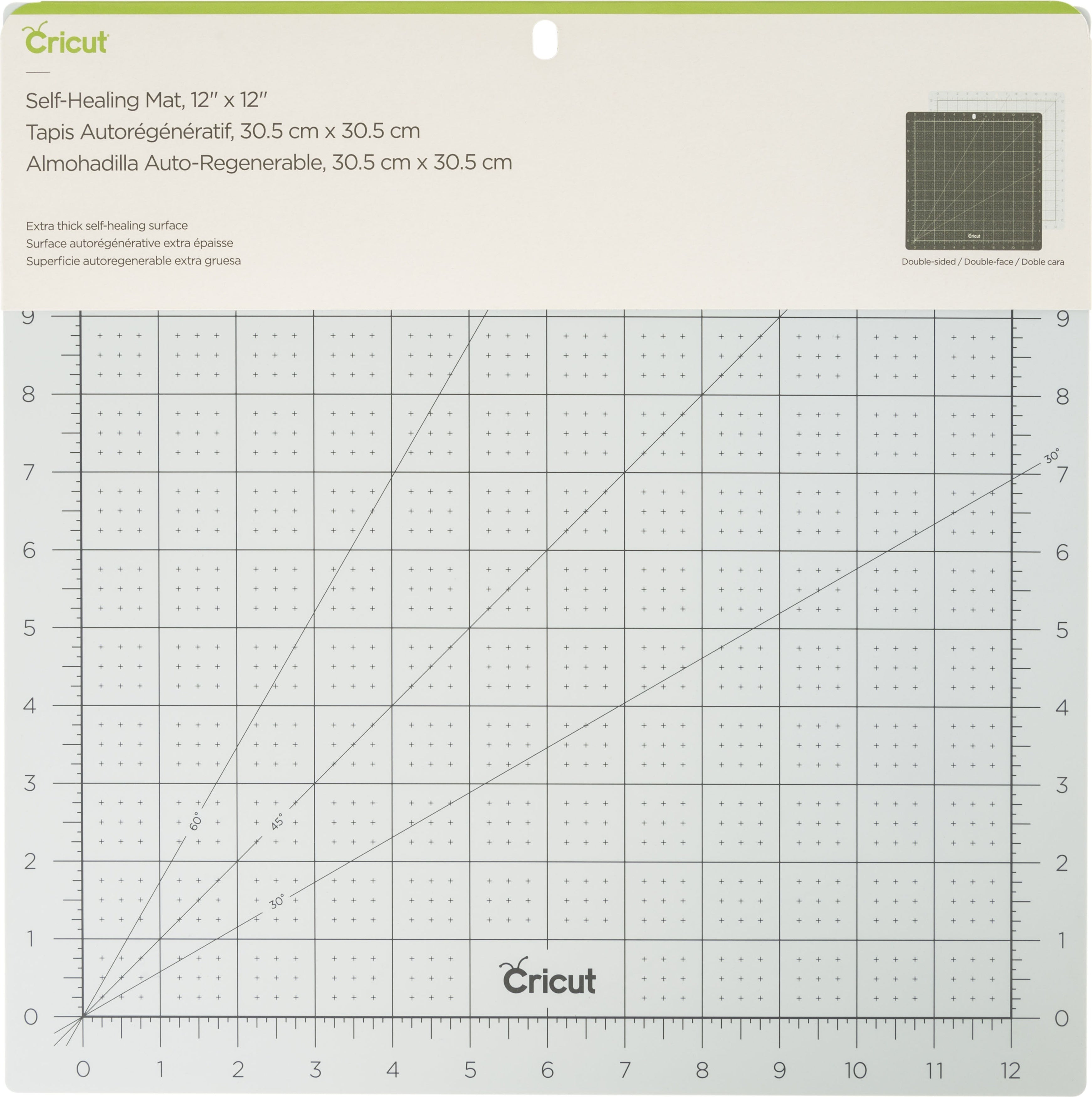 Cricut Self Healing Cutting Mat 12"X12" - Blue