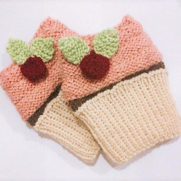 Cupcake boot topper